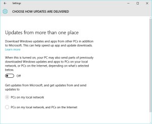 W10 Updates